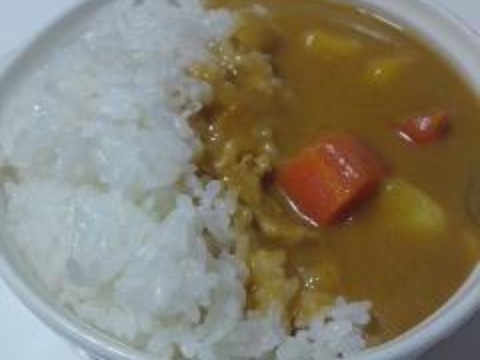 クリームシチューの次の日のカレー